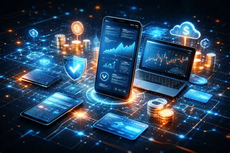 Connected apps, dashboards and secure payments running across devices